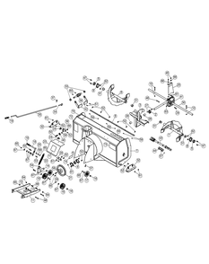 General Assembly 44-Inch 2012 And After Diagram and Parts List for 19A40019 44Inch-100 Cub Cadet Lawn Tractor